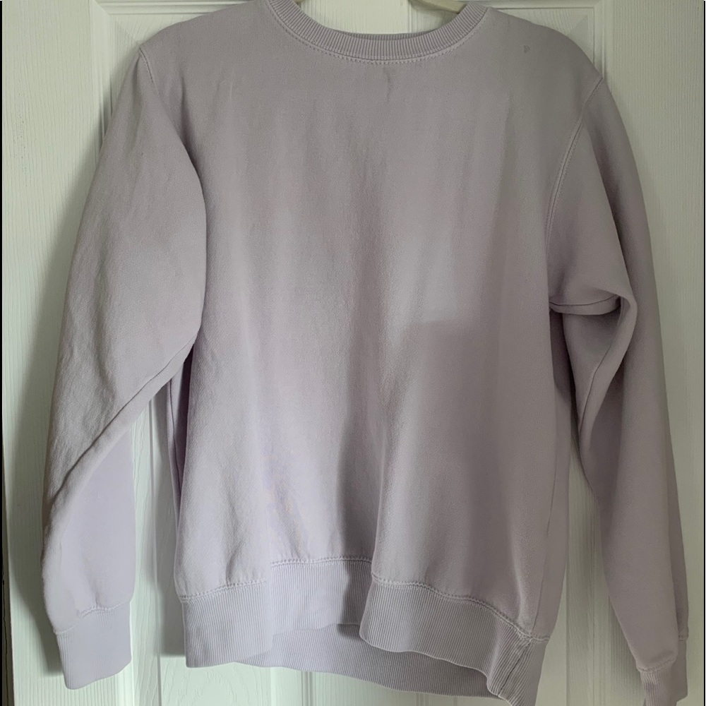 Brandy Melville Pastel Purple Sweatshirt
